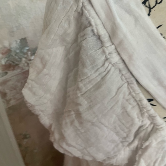 FREE PEOPLE ANGELE WHITE  TUNIC MEDIUM - Picture 9 of 9